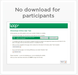 No download for participants