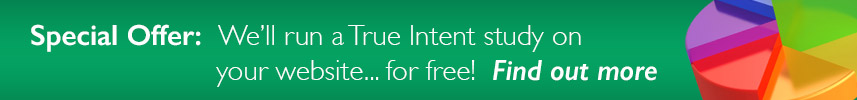 Get a True Intent study ran on your website for free!